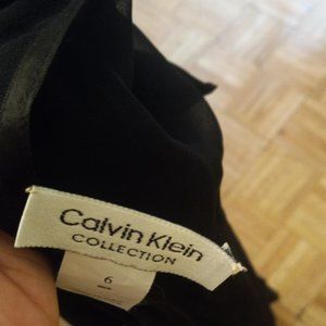 Calvin Klein sheer skirt